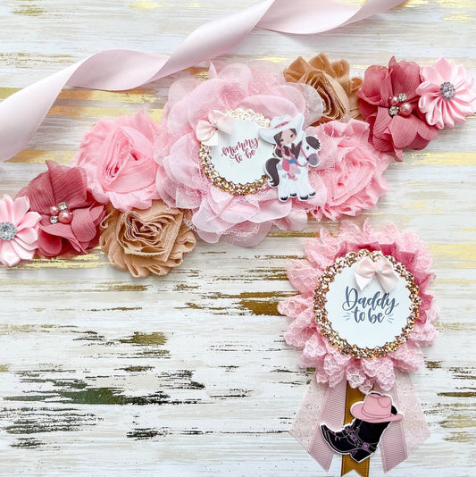 Make a Statement at Your Baby Shower with a Maternity Sash