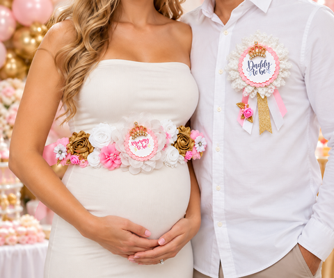 Princess Baby Shower Mommy to be Sash