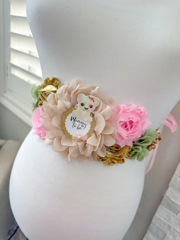 Baby Lion Baby Shower Mommy to be Sash