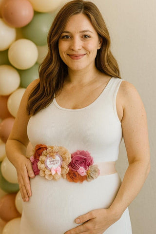 Boho Pink Baby Shower Mom to be Sash
