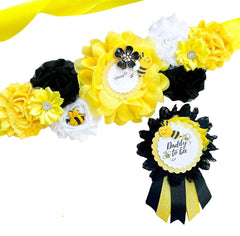 What will it Bee Baby Shower Mommy to be Maternity Sash