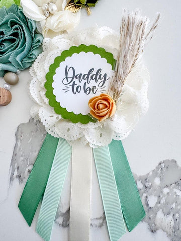 Boho Greenery Baby Shower Mom to be Sash
