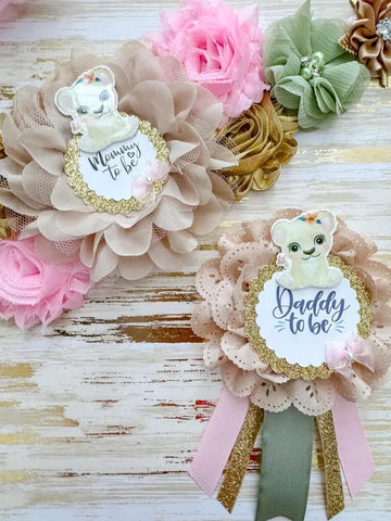 Baby Lion Baby Shower Mommy to be Sash