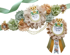 Lion Safari Baby Shower Mommy to be Sash