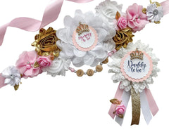 Princess Baby Shower Mommy to be Sash