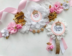 Princess Baby Shower Mommy to be Sash