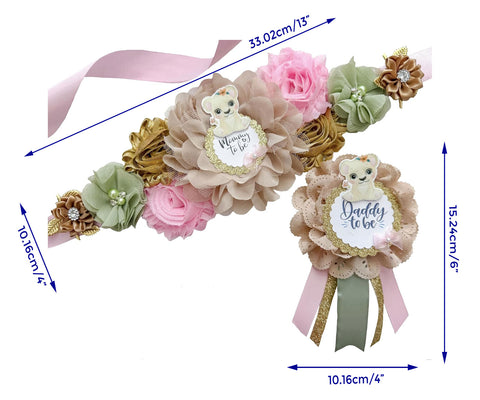 Baby Lion Baby Shower Mommy to be Sash