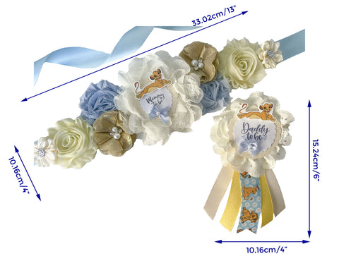Baby Simba Lion King Theme Baby Shower Maternity Sash