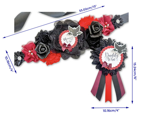 Bat Baby Shower Mommy to be Sash