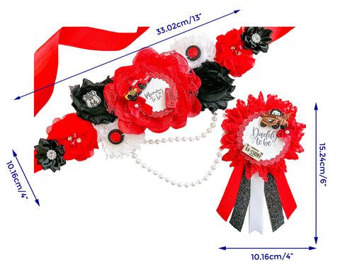 Disney Cars for Baby Shower Maternity Sash