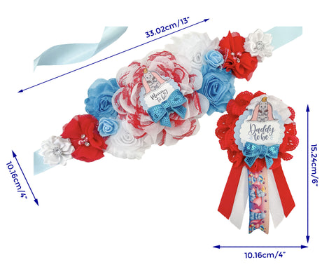 Disney Dumbo Elephant Mommy to be Baby Shower Maternity Sash