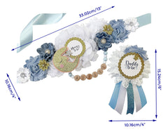 Moon & Twinkle Little Star Mommy to be Baby Shower Maternity Sash
