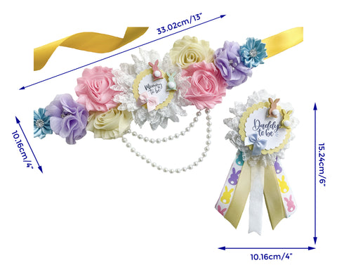 Peep Baby Shower Maternity Sash