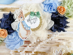 Petter Rabbit Baby Shower Mommy to be Sash