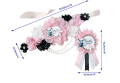 Pink Panda Baby Shower Mommy to be Sash