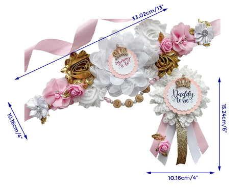 Princess Baby Shower Mommy to be Sash