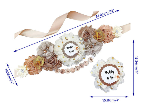 Teddy Bear Mommy to be Baby Shower  Maternity Sash