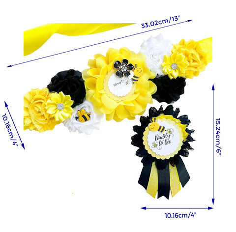 What will it Bee Mommy to be Baby Shower Maternity Sash