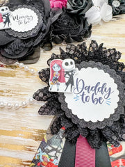 Nightmare Before Christmas Baby Shower Mommy to be Sash