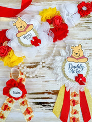 Winnie The Pooh Baby Shower Mommy to be Sash