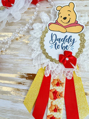 Winnie The Pooh Baby Shower Mommy to be Sash