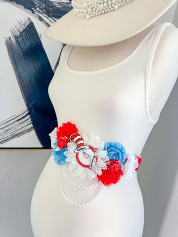 Dr Seuss Mommy to be Baby Shower Maternity Sash