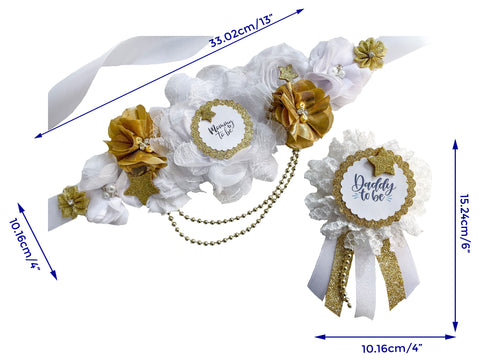 Star Mommy to be Baby Shower Maternity Sash