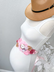 Girly Cowgirl Maternity Sash