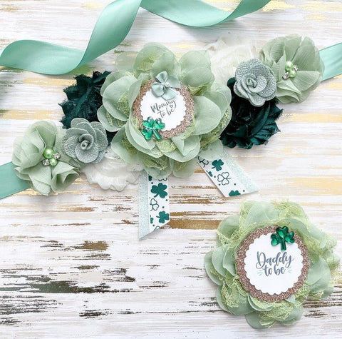 Irish St Patricks Day Maternity Sash