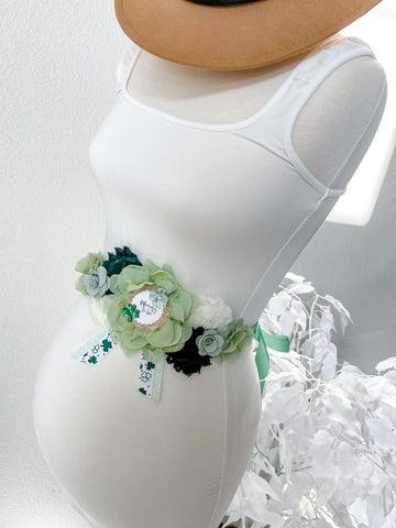 Irish St Patricks Day Maternity Sash