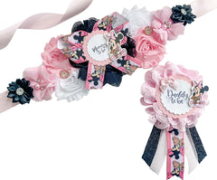 Minnie Mickey Mouse Maternity Sash for Baby Shower