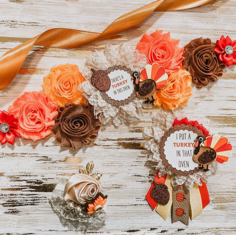 Thanksgiving Maternity Sash