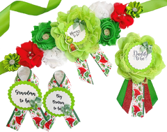 Grinch Baby Shower Maternity Sash